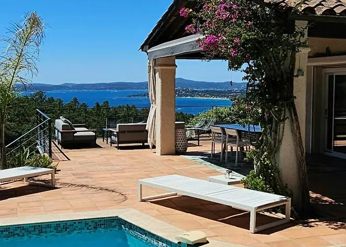 Tatil Evi Provencal Facing The Gulf Of Saint-tropez Saint-Peïre-sur-Mer